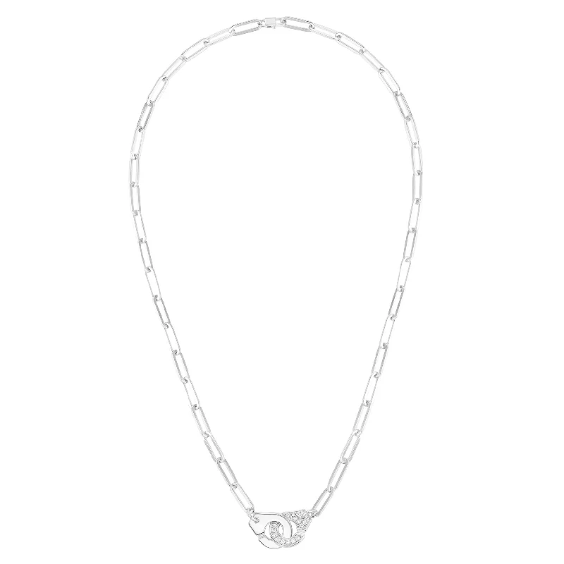 Dinh Van Menottes R12 Diamond Necklace