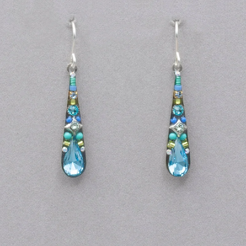 Firefly Camelia Medium Drop Earrings