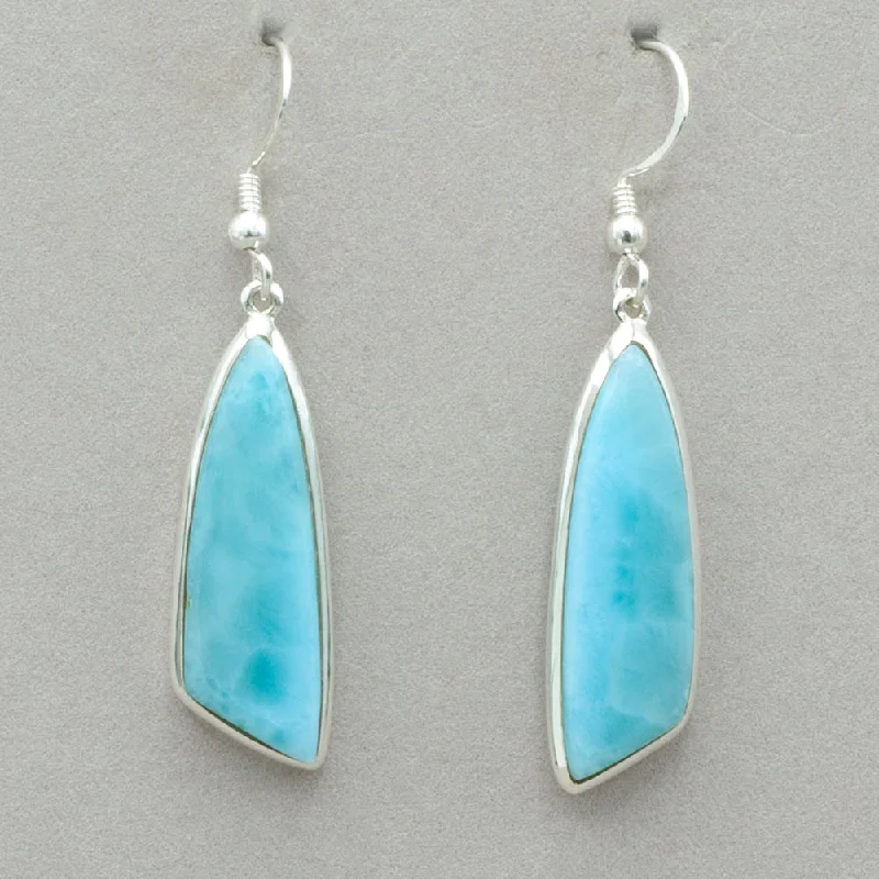 Larimar Dangle Earrings