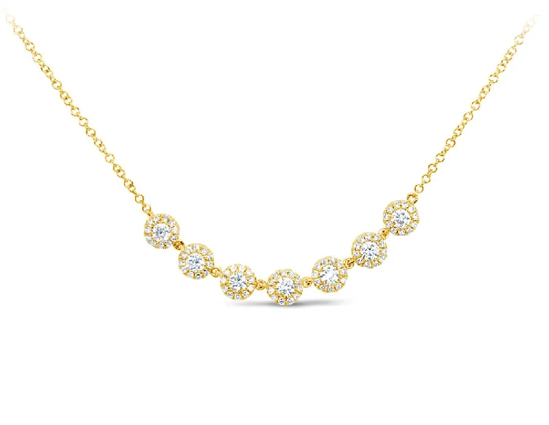 Yellow Gold Diamond Fashion Necklace