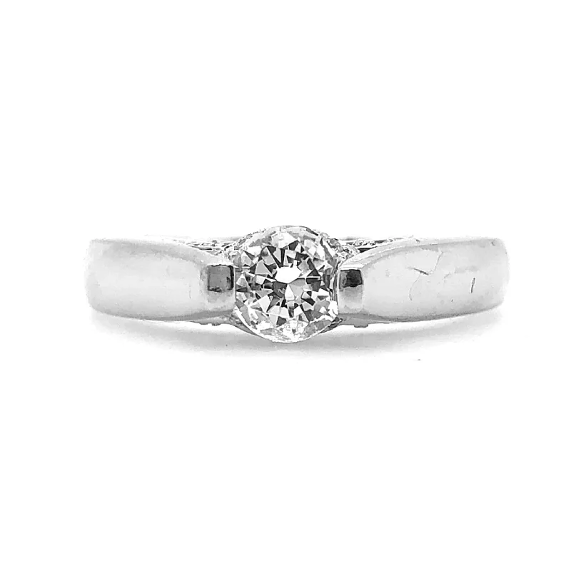 Platinum Diamond Engagement Ring