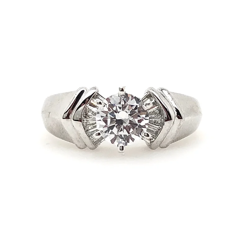 Platinum Diamond Engagement Ring