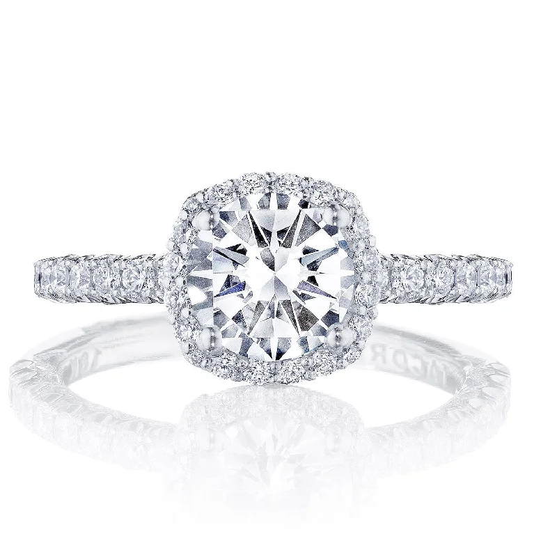 Tacori "Petite Crescent" Engagement Ring