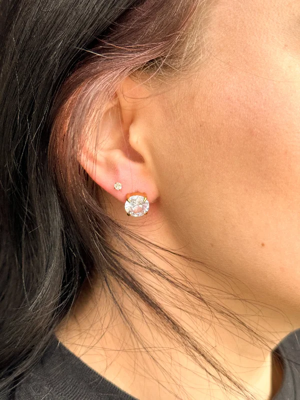 Large Diamond Stud