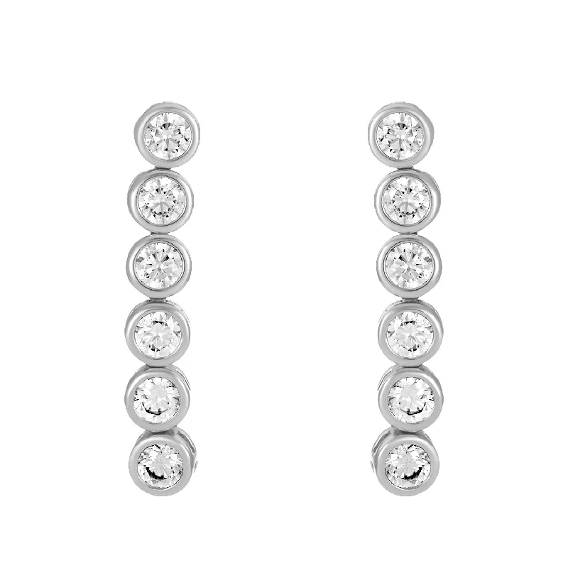 LENNON EARRINGS SILVER