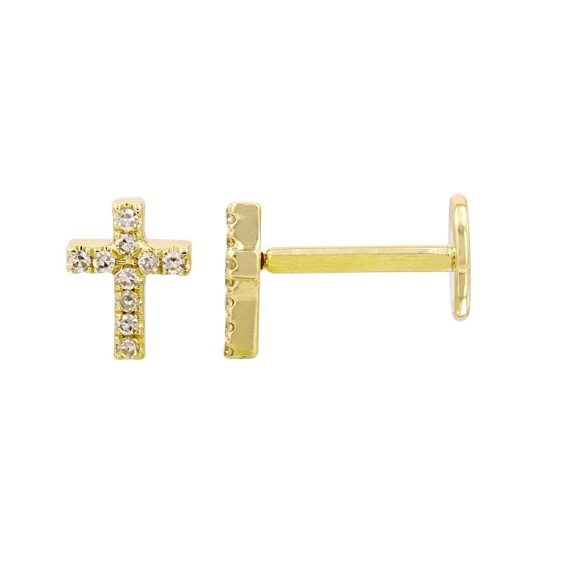 Mini Cross Studs