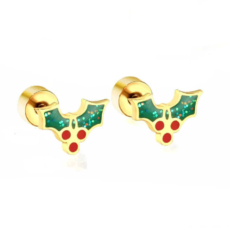 Mistletoe Studs