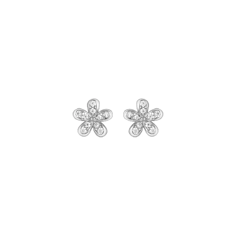 PETITE DAISY STUD SILVER