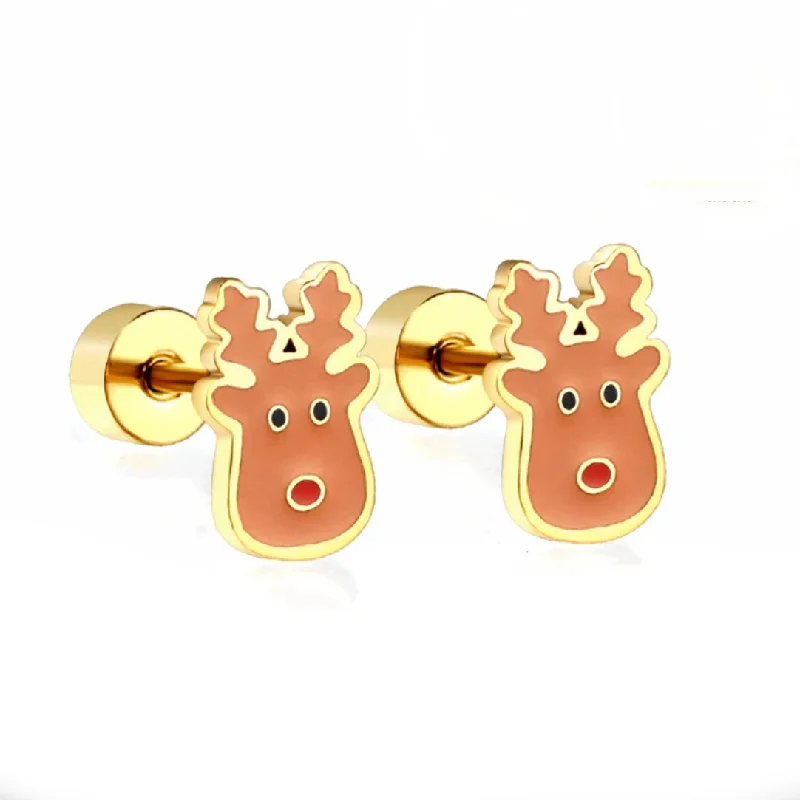 Reindeer Studs