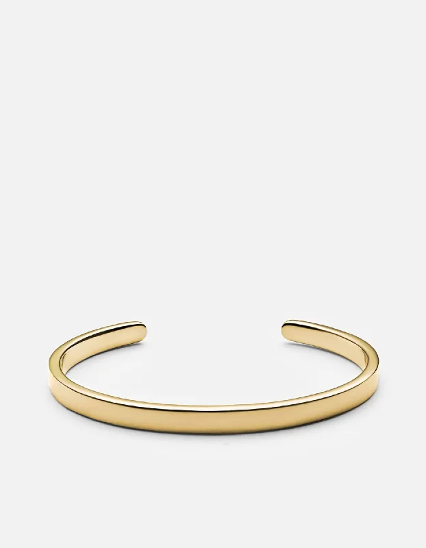 Singular Cuff, 14k Gold