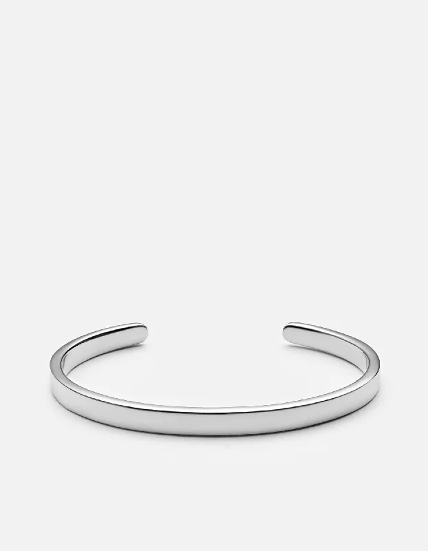 Singular Cuff, Sterling Silver