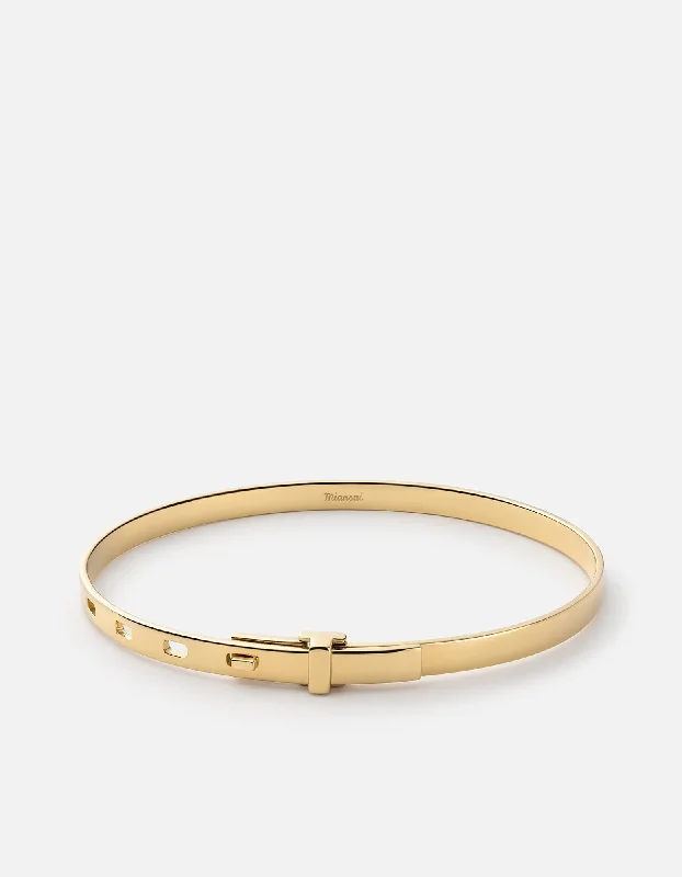 Tailor Cuff, Gold Vermeil