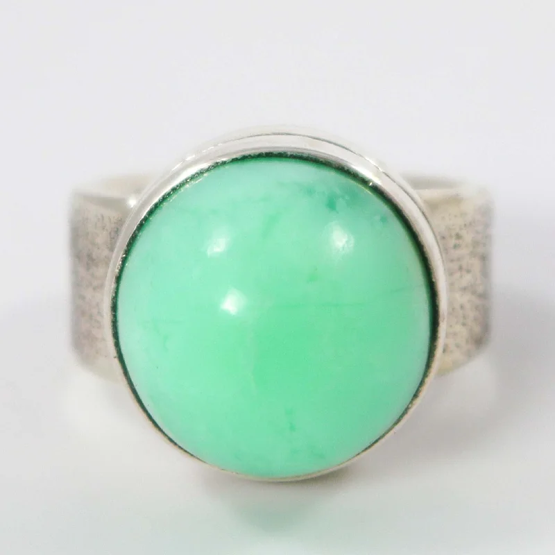 Chrysoprase Ring