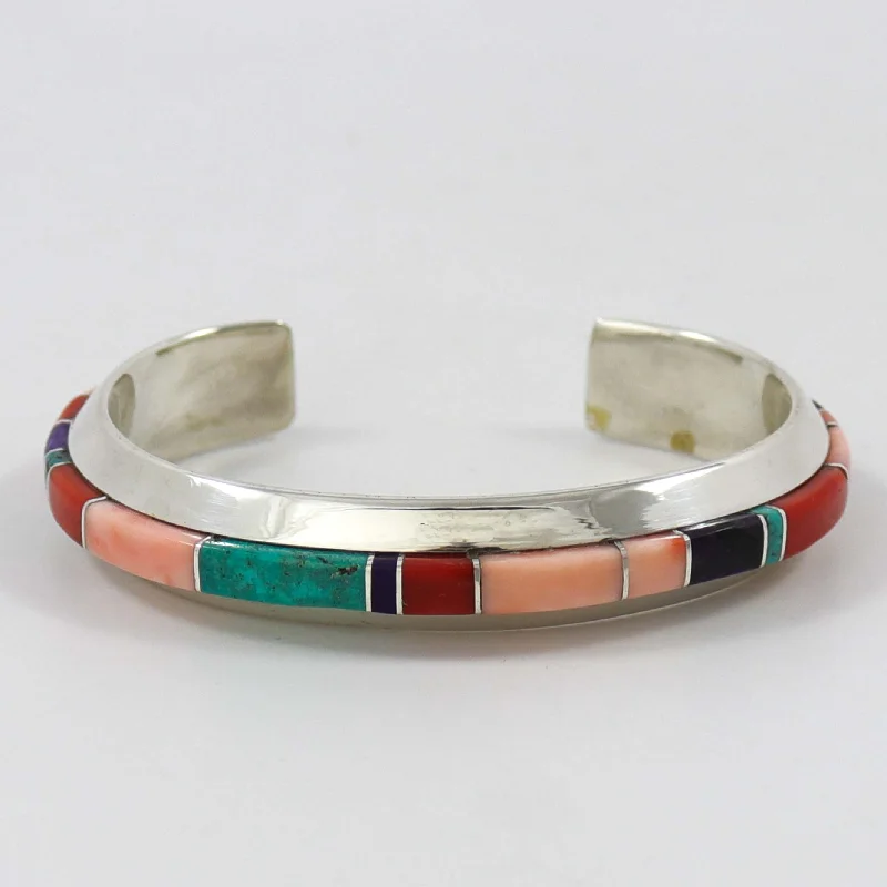 Colorful Inlay Cuff