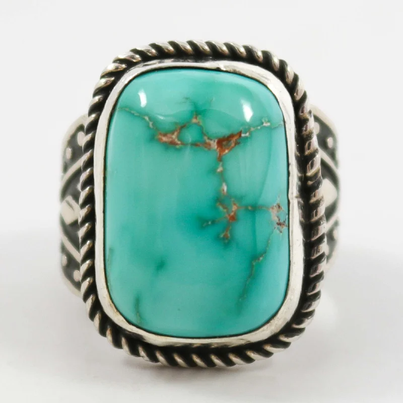 Fox Turquoise Ring