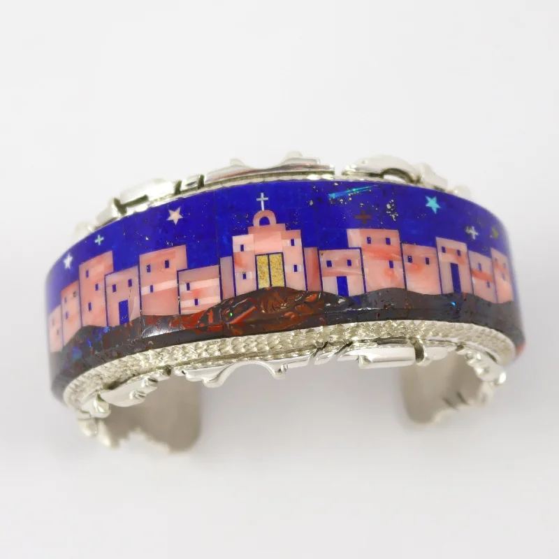 Pueblo Night Scene Cuff