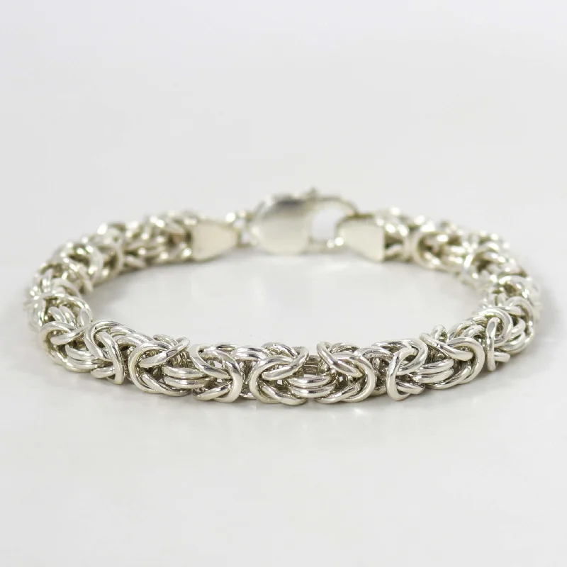 Silver “Byzantine” Bracelet