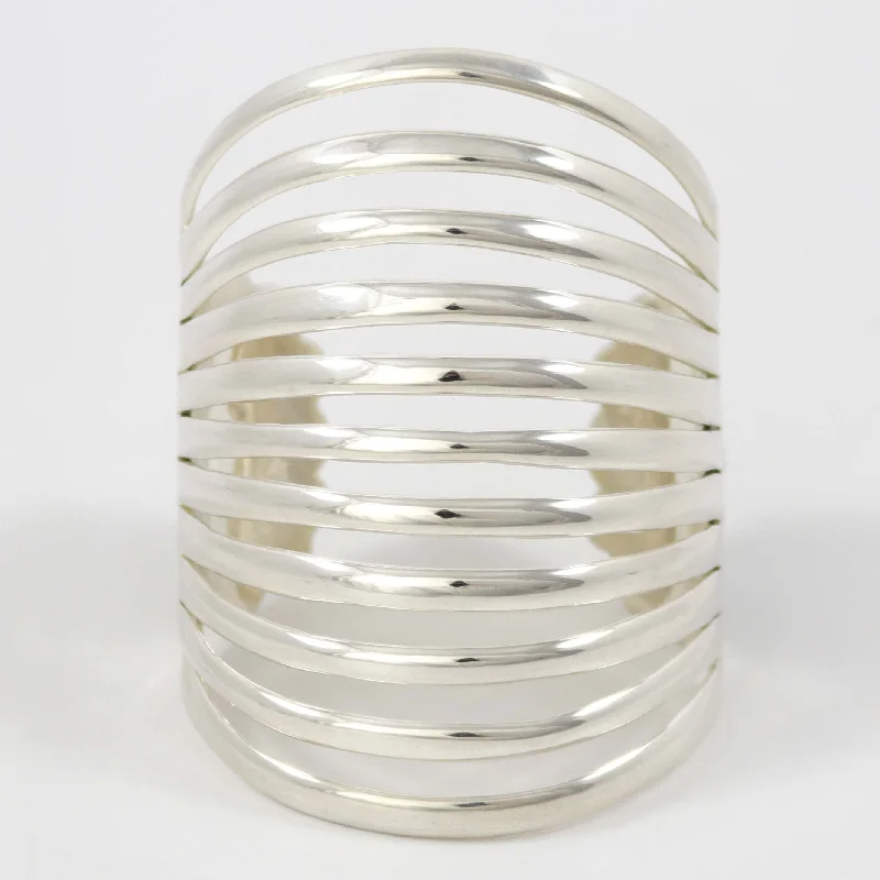 Split Silver Cuff