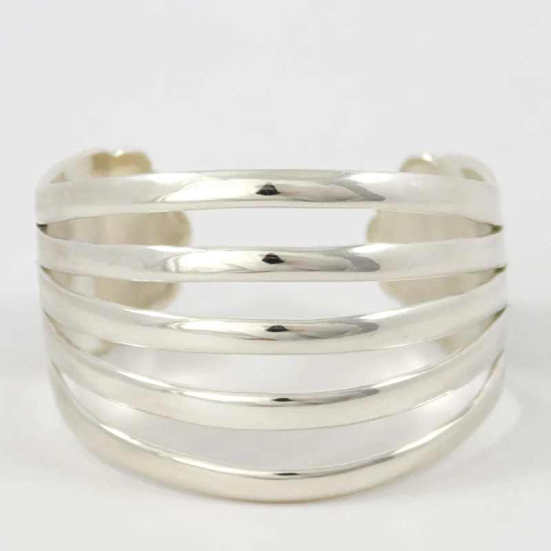 Split Silver Cuff