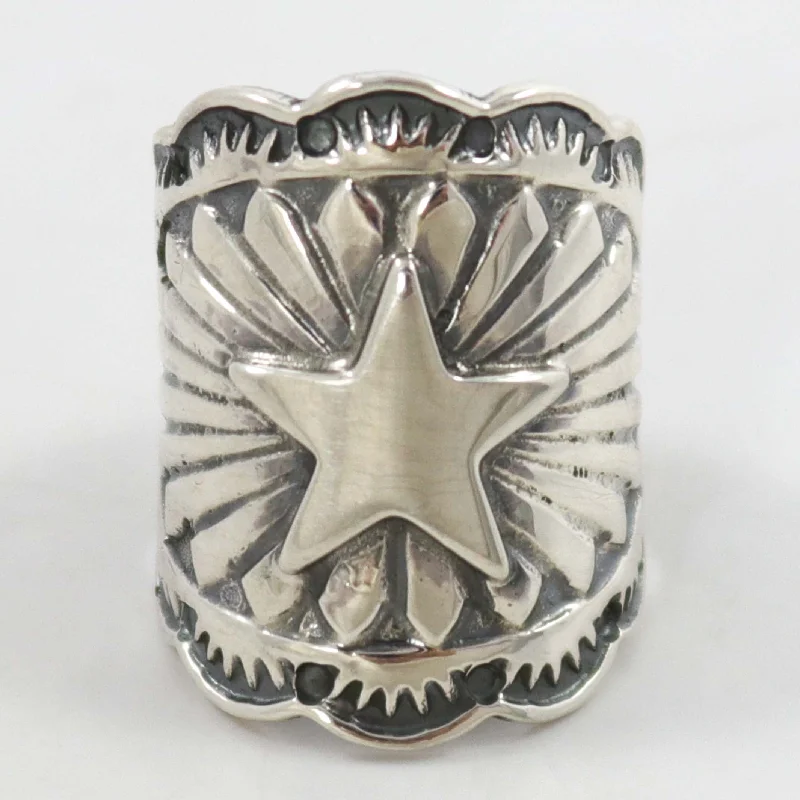 Silver Star Ring