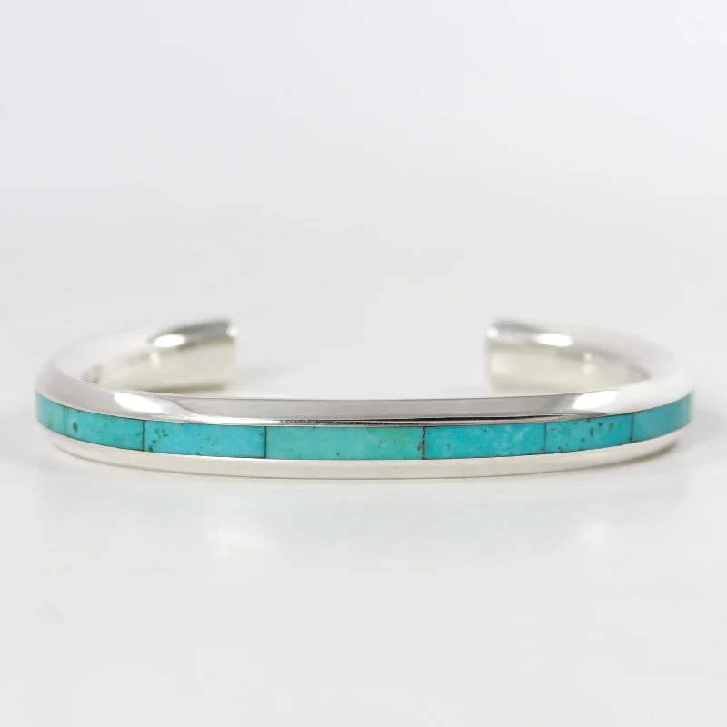 Turquoise Inlay Cuff